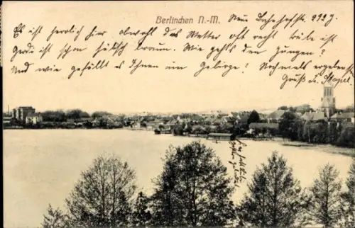 Ak Barlinek Berlinchen Neumark Ostbrandenburg, Panorama
