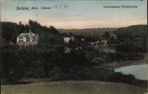 Ak Buckow in der Märkischen Schweiz, Erholungsheim Wilhelmshöhe