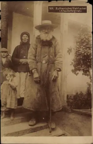 Ak Ruthenischer Viehtreiber