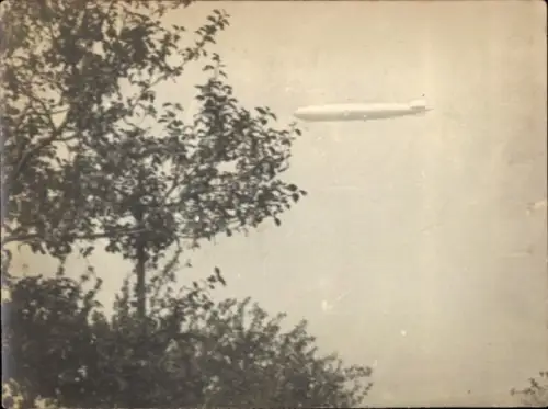 Foto Zeppelin, Luftschiff, Bäume
