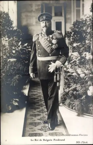 Ak Zar Ferdinand von Bulgarien, Portrait