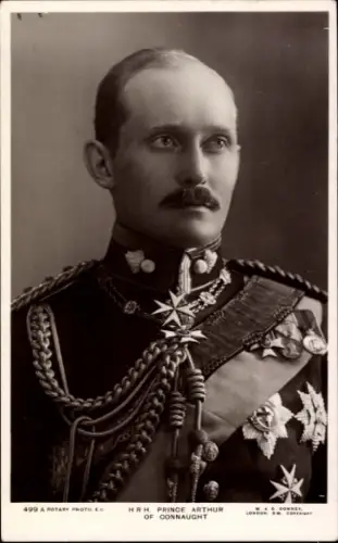 Ak Prinz Arthur von Connaught, Porträt