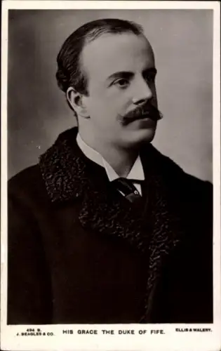 Ak His Grace the Duke of Fife, Portrait