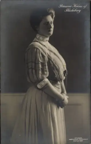 Ak Prinzessin Helena von Holstein Glücksburg, Portrait