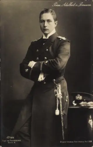 Ak Prinz Adalbert von Preußen, Portrait