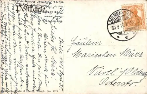 Künstler Ak Stocks, M., Pferde