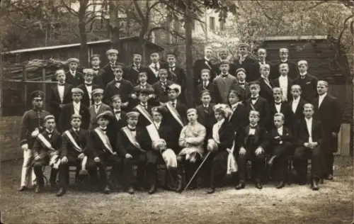 Studentika Foto Ak Studenten, Gruppenbild