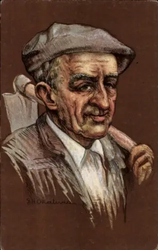 Künstler Ak Oñativia, Types Basques