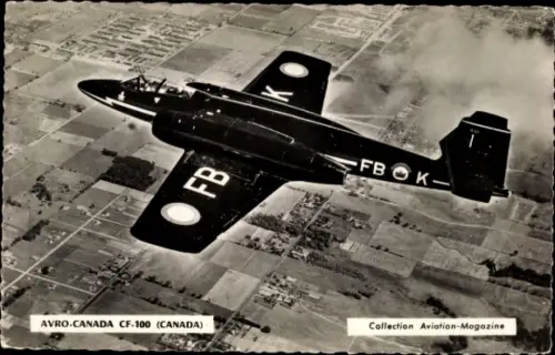 Ak Avro Canada CF-100, Jagdflugzeug