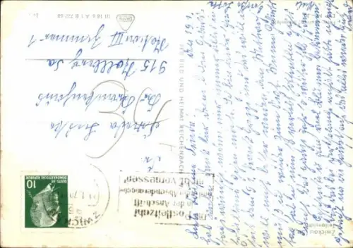 Ak Zwickau in Sachsen, Gesamtansicht