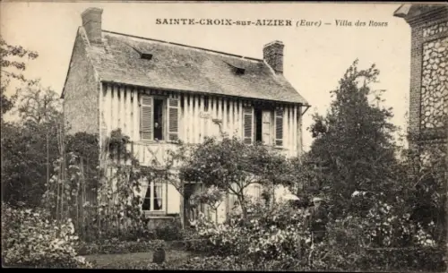 CPA Sainte Croix sur Aizier Eure, Villa des Roses