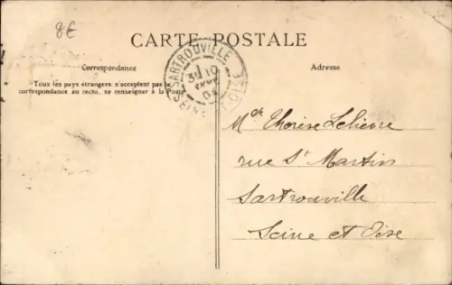 Ak Valognes Manche,  Ansicht auf die Dächer, Normandie