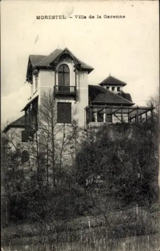 Ak Morestel Isère, Villa de la Garenne, Architektur,  Villa