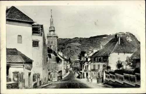 CPA Salins-les-Bains Jura, Quartier Pasteur