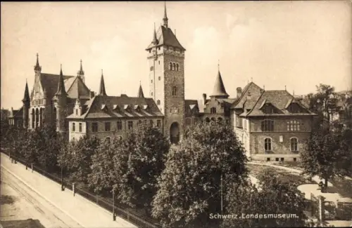 Ak Zürich Stadt Schweiz, Landesmuseum
