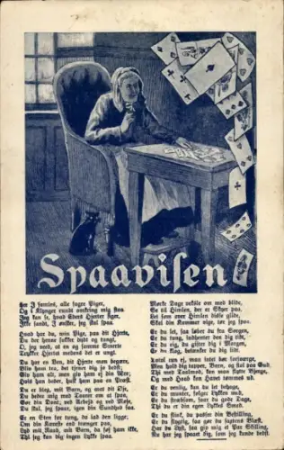 Ak Spaavisen, Wahrsagerin, Gedicht