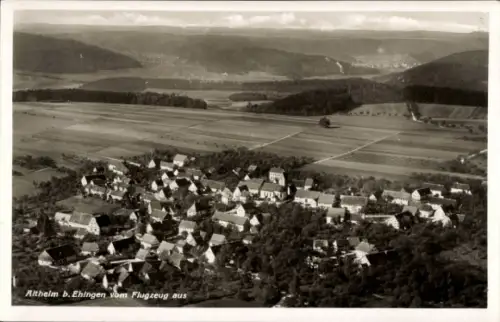 Ak Altheim Alb Württemberg, Fliegeraufnahme