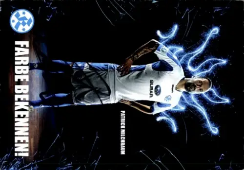 Autogrammkarte Fußballer Patrick Milchraum, Stuttgarter Kickers, Autogramm