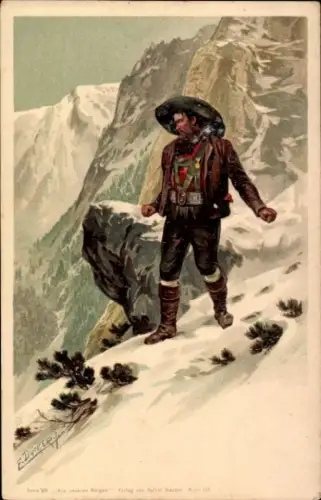 Künstler Ak Döcker, E., Tirol, Andreas Hofer, Volksheld