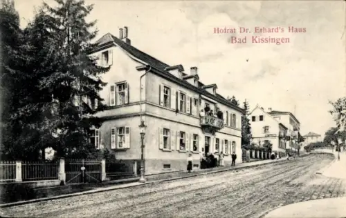 Ak Bad Kissingen Unterfranken Bayern, Hofrat Dr. Erhard's Haus