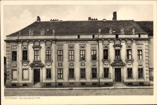 Ak Potsdam, Heiligengeiststraße, Gemeindehaus