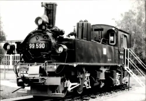 Foto Dampflokomotive 99 590, Deutsche Eisenbahn