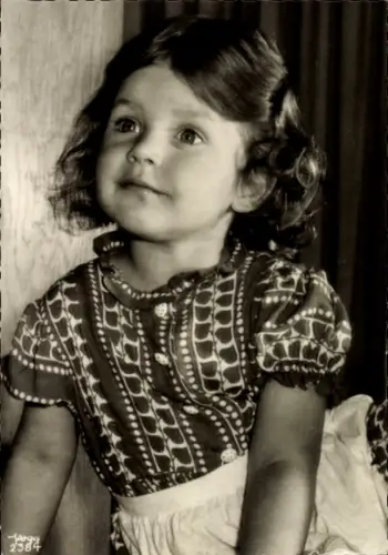 Ak Mädchen, Portrait