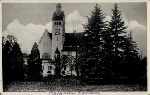 Ak Siegmar Schönau Chemnitz in Sachsen, Rathaus