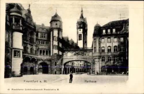 Ak Frankfurt am Main, Rathaus