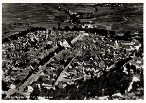 Ak Neumarkt in der Oberpfalz, Luftaufnahme,  Oberpfalz,  Architektur