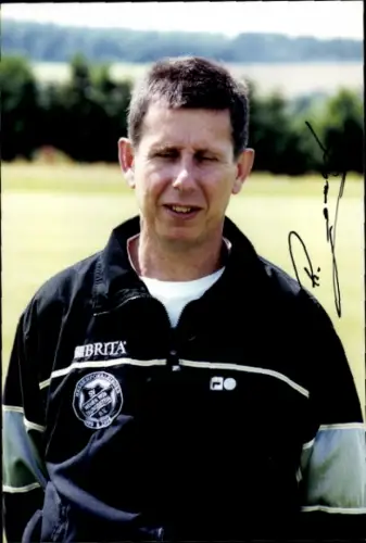 Autogrammkarte Co Trainer Rudi Collet, SV Wehen Wiesbaden, Autogramm