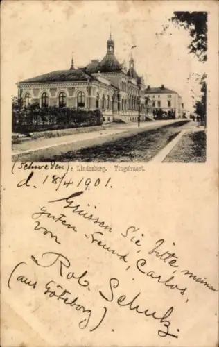Ak Lindesberg Schweden, Tingshuset