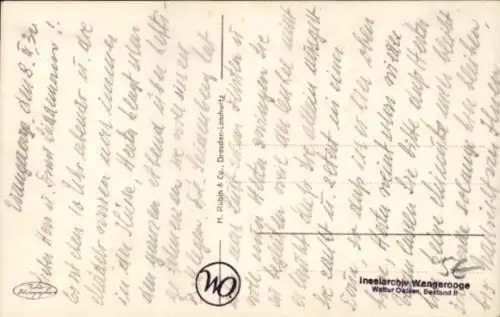 Ak Wangerooge, Strand