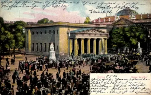 Litho Berlin Mitte, Alexanderplatz, Neue Wache