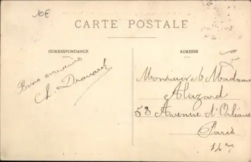 Ak Verneuil Eure, Tour Grise