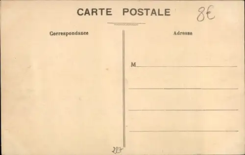 Ak Verneuil Eure, Place de la Madeleine