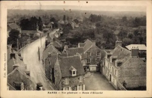 CPA Rânes Orne, vue générale