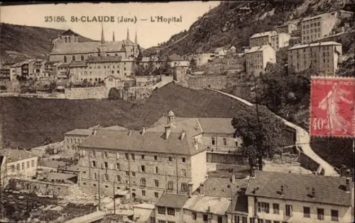 CPA Saint-Claude Jura, Hôpital