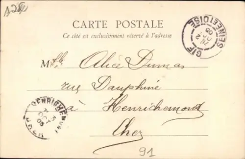 Ak Gif Essonne, Kirche