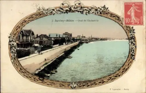 Passepartout Ak Juvisy Essonne, Quai de l'Industrie