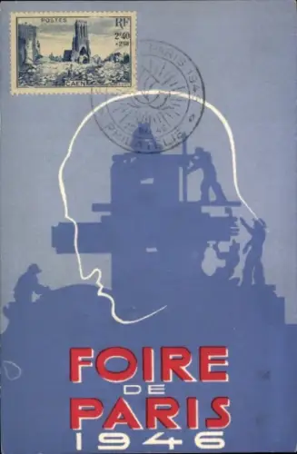CPA Foire de Paris 1946