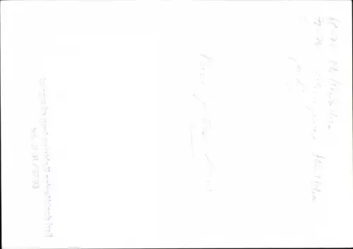 Foto Portrait Hans Jochen Vogel, Autogramm