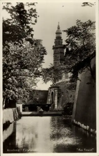 Ak Helsingør Helsingör Dänemark, Kronborg Slot, Schloss Kronborg, Fyrgraven