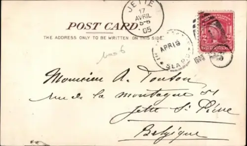 Ak American Line, US Mail Steamer, SS St. Paul