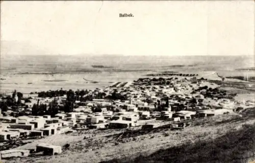 Ak Baalbek Libanon, Gesamtansicht