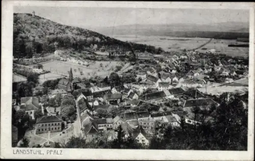 Ak Landstuhl in der Pfalz, Gesamtansicht, Luftbild