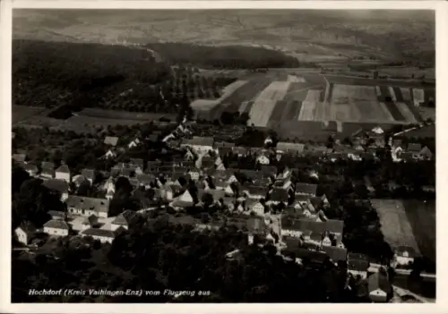Ak Hochdorf Kanton Luzern Stadt Schweiz, Luftaufnahme