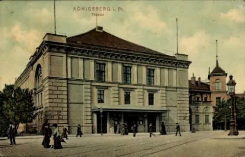 Ak Kaliningrad Königsberg Ostpreußen, Theater
