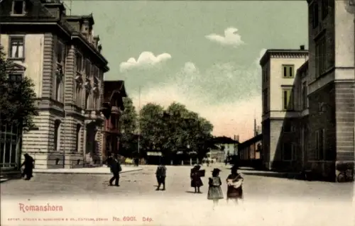 Ak Romanshorn Kanton Thurgau, Gesamtansicht