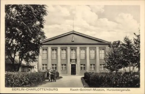 Ak Berlin Charlottenburg, Rauch-Schinkel-Museum, Hardenbergstraße